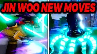 Shadow Monarch New Moves Showcase In Roblox Realm Rampage (Sung Jinwoo)