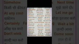 Daily use small sentence | Learn English | English Guruji TA