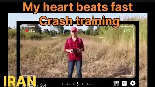 #vlog My heart beats fast. Crash training 🚡✈️ #fly  Mazandaran, Iran