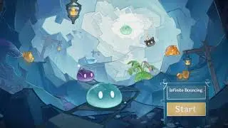 Genshin Impact - Web Event - Bouncing Blobby Slimes - Day 3: Infinite Bouncing