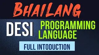 BHAILANG | All you need to know about this first ever DESI programming language