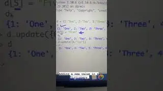 How to add a New Element in a Dictionary in Python? 