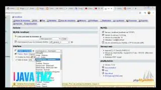 How to change phpmyadmin language to english