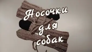 How to knit Socks for dogs, knitting