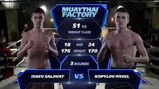 Muaythai Factory Кемерово 30.10.21 Исаев Салават  - Копылов Павел