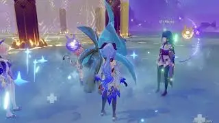 Genshin Impact Azhdaha Co-Op fun