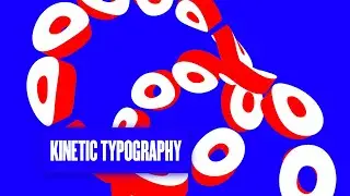 How to make kinetic typography by Cinema4D_Cinema4D Tutorial_kinetic Typography Tutorial