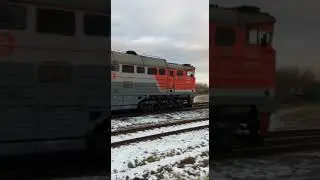 2тэ116 1489 приписки ТЧ 14 Елец Северный близ ст. Тамбов