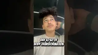 Day 4/60 of Teenage Body Transformation #minivlog #shorts