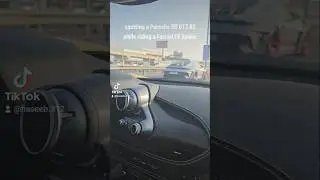 Spotted a Porsche 911 GT3 RS in a Ferrari F8 Spider in Dubai