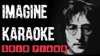 Imagine (KARAOKE) solo piano HD