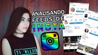 ANALISANDO FEEDS de Instagram ✨Dicas / Truques / Ideias para feed