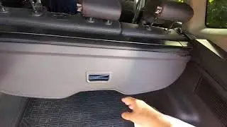 Снятие задней полки на Chery Tiggo 7Pro