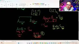 #3 Matrix math | matrix multiplication | المصفوفات | ضرب المصفوفات
