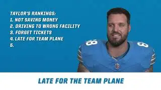 Which is the WORST mistake a rookie can make 🤦‍♂️ | Detroit Lions players rankings