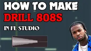 How to Make Drill 808s in FL Studio - Drill 808 Slides and More! (UK/NYC Drill Tutorial)