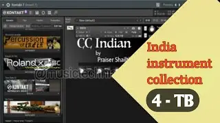 India spotlight collection | Kontakt library for Indian instruments | 4 - TB collection, Link is