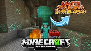 Minecraft PE En Hızlı Elmas Nasıl Bulunur ? | Saatte 270 Elmas!!! [Ortalama]