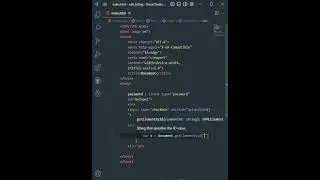 Show/Hide Password with checkbox ( Javascript ). 