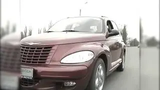 Тест Драйв CHRYSLER PT Cruiser 2004 Зеленый фургон