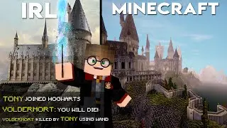 Joining HOGWARTS Minecraft School (Harry Potter RPG) Part 1