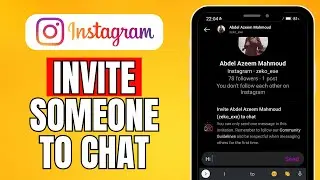 How To Invite Someone To Chat On Instagram (2024) Easy Guide