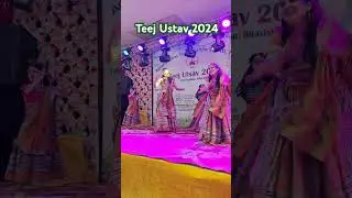 Trending Garba Fusion | Dholida x Jhume ri Chori | Garba | Teej Ustav 2024 | Crazy Vibes