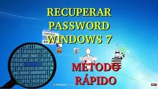 Cambiar contraseña olvidada en Windows 7 - Método Rápido