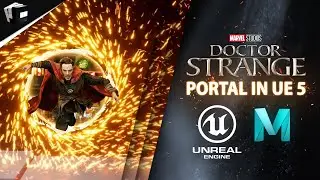 ПОРТАЛ ДОКТОРА СТРЕНДЖА В UE5 | VFX | UNREAL ENGINE 5 | JCenterS ue5 niagara