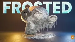 Let's Create Frosted Effect In Blender || Blender Tutorial
