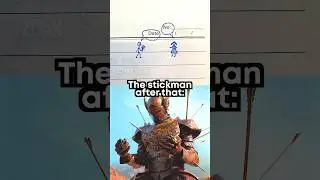 Poor stickman 😭
