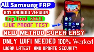 Samsung Frp Bypass (2021) Latest For All Samsung | New FRP Reset Tool (All Version)