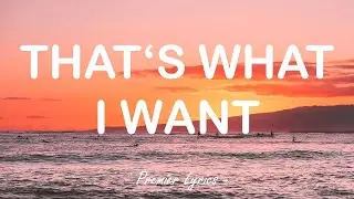 Thats What I Want -Lil Nas X (Lyrics) 🎶