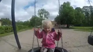Taking a walk with my daughter =)