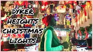 NYC VLOGMAS | DYKER HEIGHTS CHRISTMAS LIGHTS IN BROOKLYN