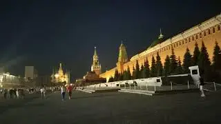 Бой курантов на Спасской башне, Москва, Красная площадь