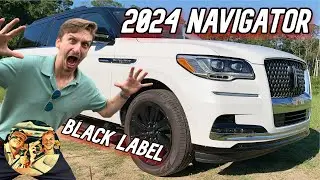 NEW 2024 LINCOLN NAVIGATOR BLACK LABEL: TOP LUXURY SUV IN PRISTINE WHITE- 800A w/ Enhanced Massage