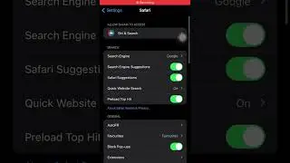 How to change safari from google search to Bing 😎