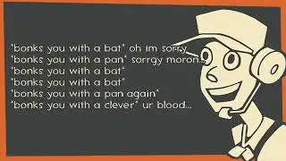 Scout TF2 hits you with a metal bat #sentencemixing #savetf2