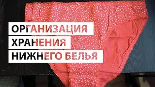 Организация хранения НИЖНЕГО БЕЛЬЯ ✔ Наводим порядок в комоде ✔ Светлана Бисярина