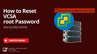 How to Reset VCSA root Password 