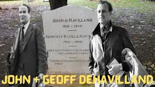 GEOFFREY + JOHN DEHAVILLAND test pilots