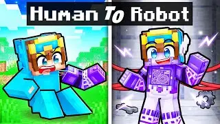 Having a ROBOT LIFE in Minecraft!