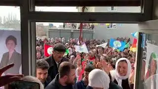 Edremit'te Büro açılışı mitinge dönüştü.