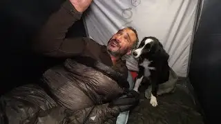 Heavy Rain Camping In A Tent