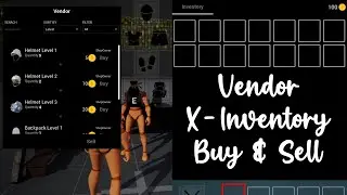 X - Game Animation Sample | Inventory Vendor