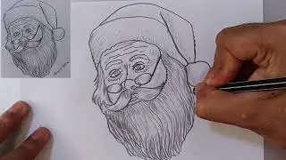 Как нарисовать Санта Клауса