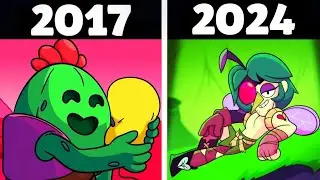 🔥ALL BRAWL STARS ANIMATIONS 2017 - 2024!