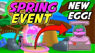 🚨UPDATE 51🚨 NEW SPRING EVENT PETS!! | Bubble Gum Simulator (Roblox)