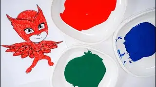 Learning Colors for Children Paint Body Finger Nursery Rhymes